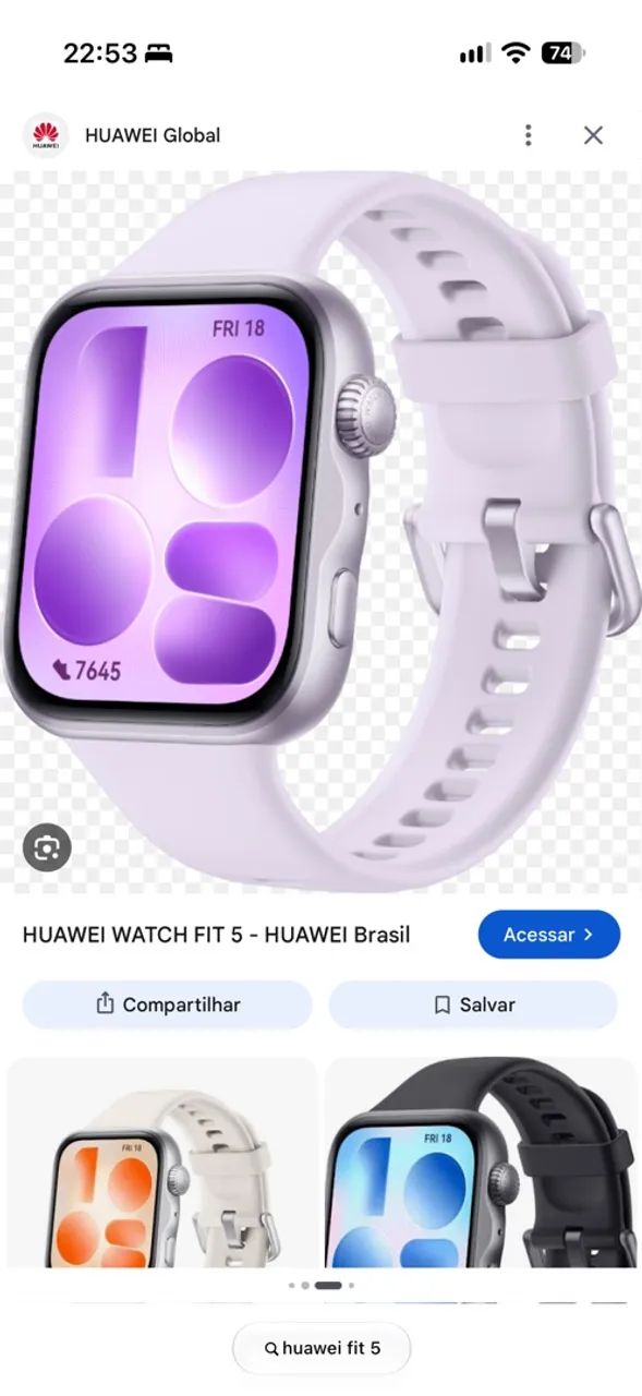 Relógio Huawei 