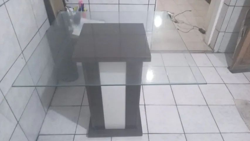 Mesa de janta de vidro  - Foto 2