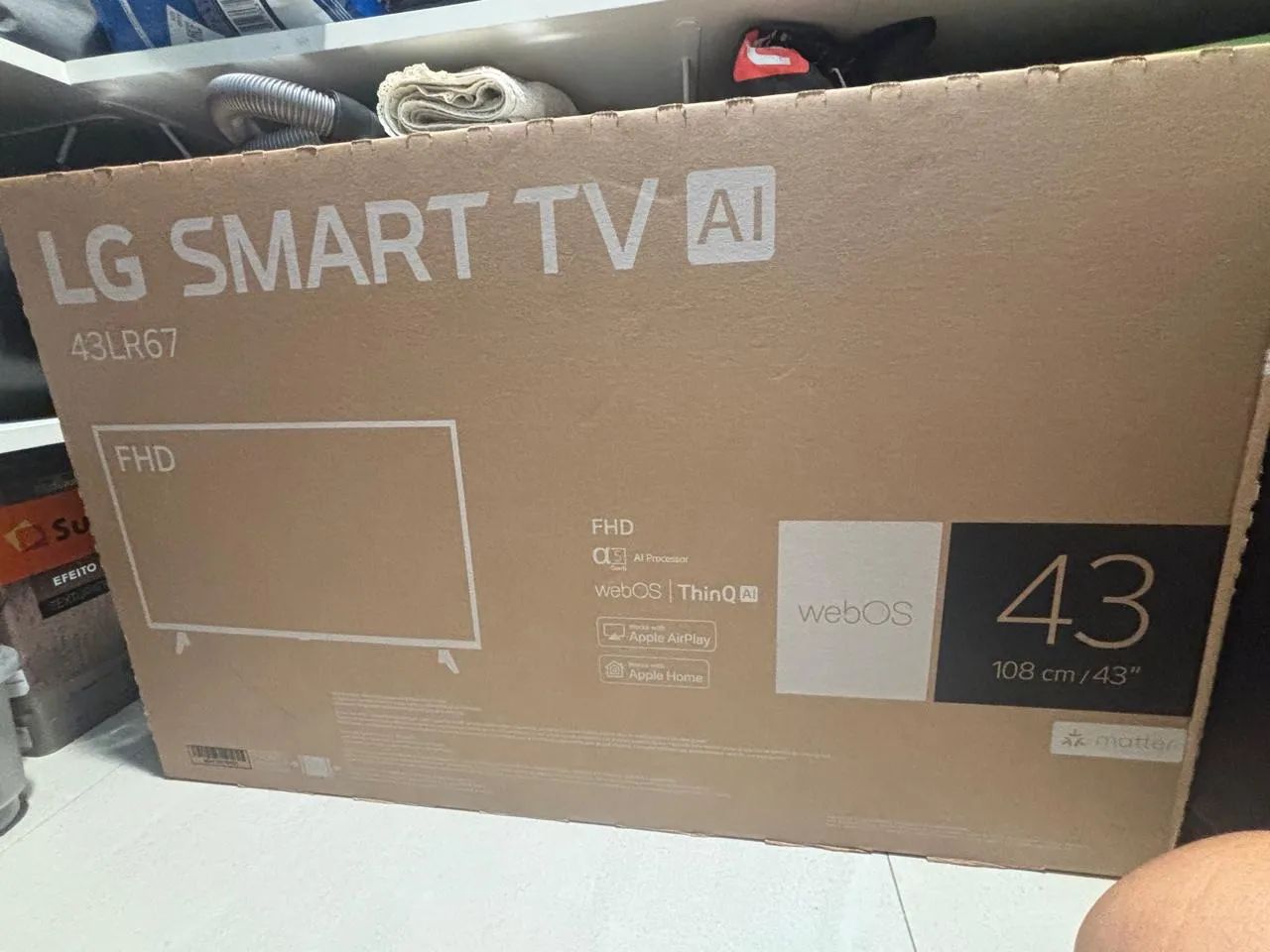Smart TV LG 43 polegadas - Foto 2