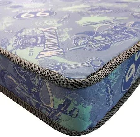 cama base baú solteiro cinza + colchão D20 solteiro - Foto 2