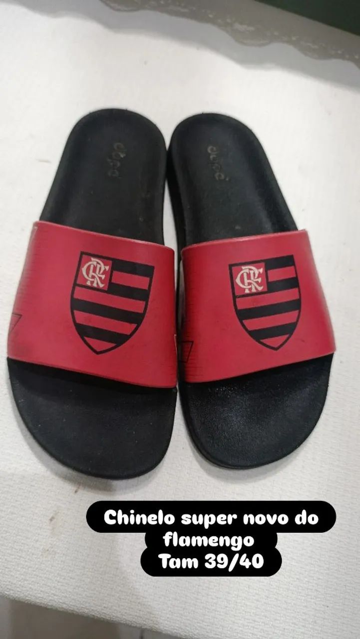 Chinelo do flamengo 