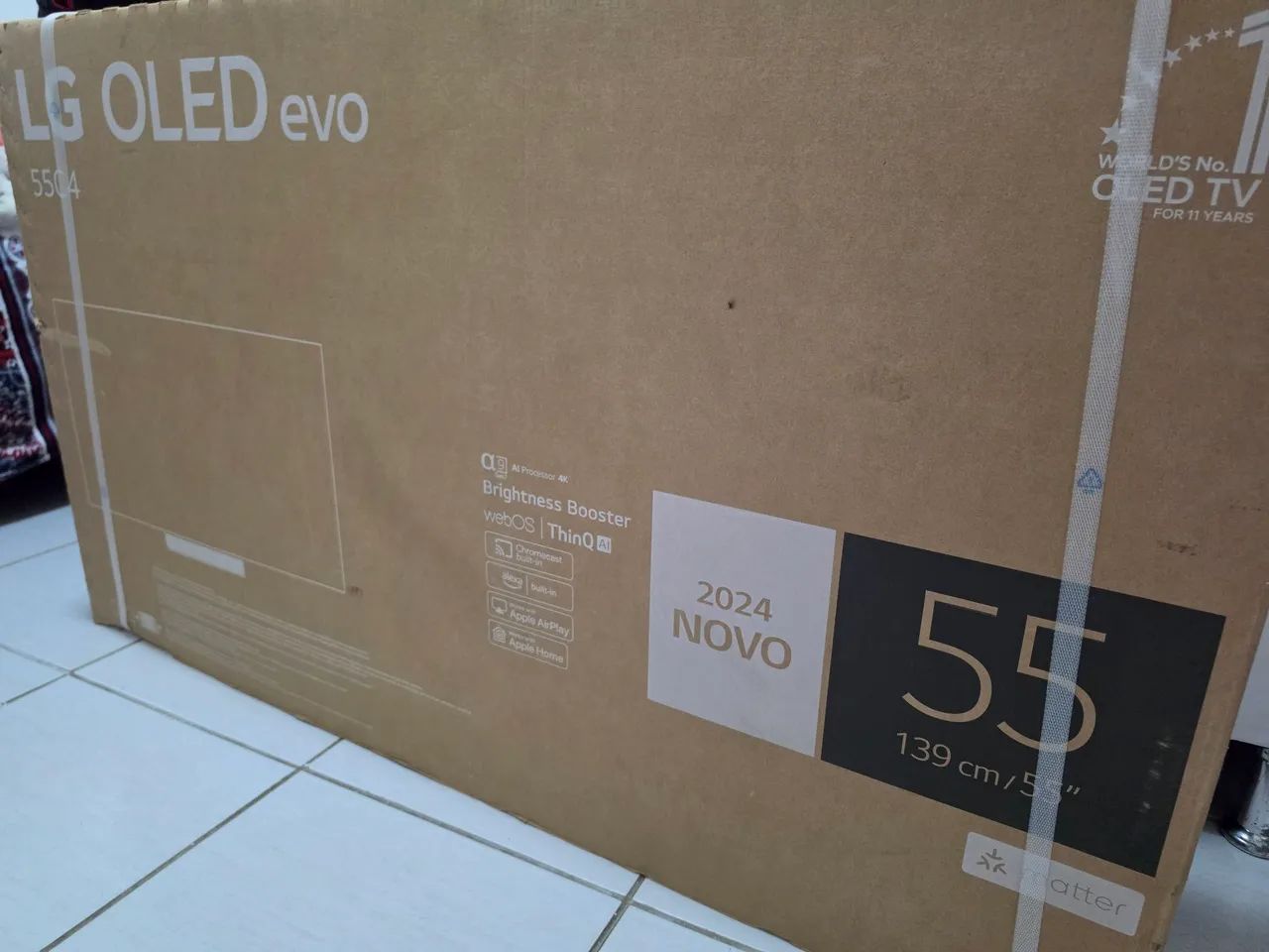 SMART TV LG OLED 4K C4 55 polegadas  - Foto 2