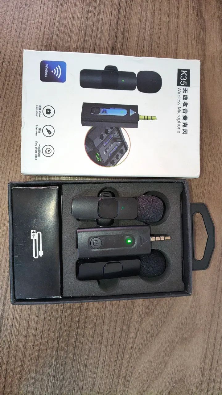 Microfone wireless k35 Usado