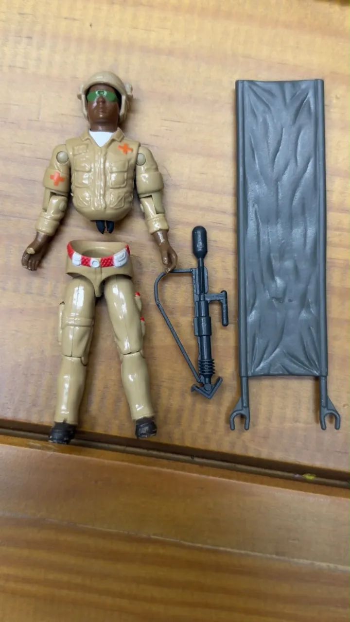 (HASBRO - 1984 E 1983) GI JOE Comandos em Ação - Bonecos para Restaurar