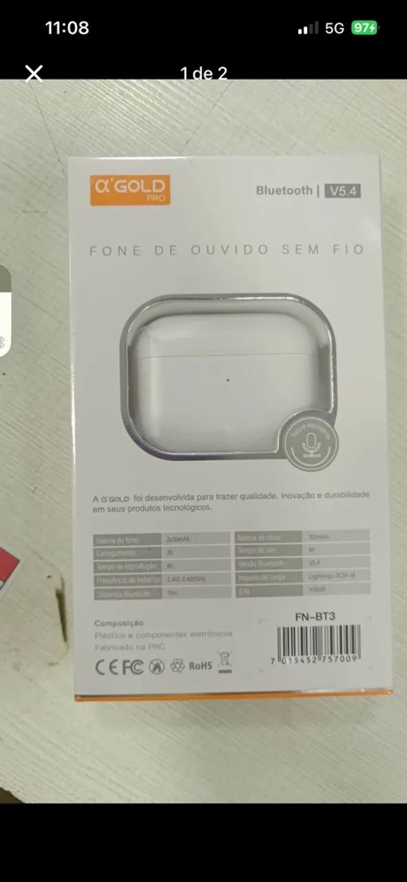 Fone bt3 - Foto 2