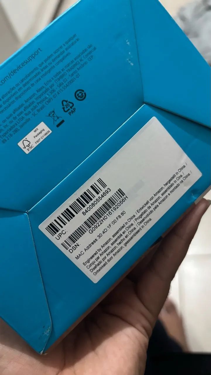 ALEXA AMAZON ECHO DOT (5ª geração) NOVA - Foto 4