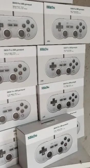 Controle 8BitDo SN30 Pro USB Com Fio (PC / Nintendo Switch / Raspberry Pi) - Foto 3