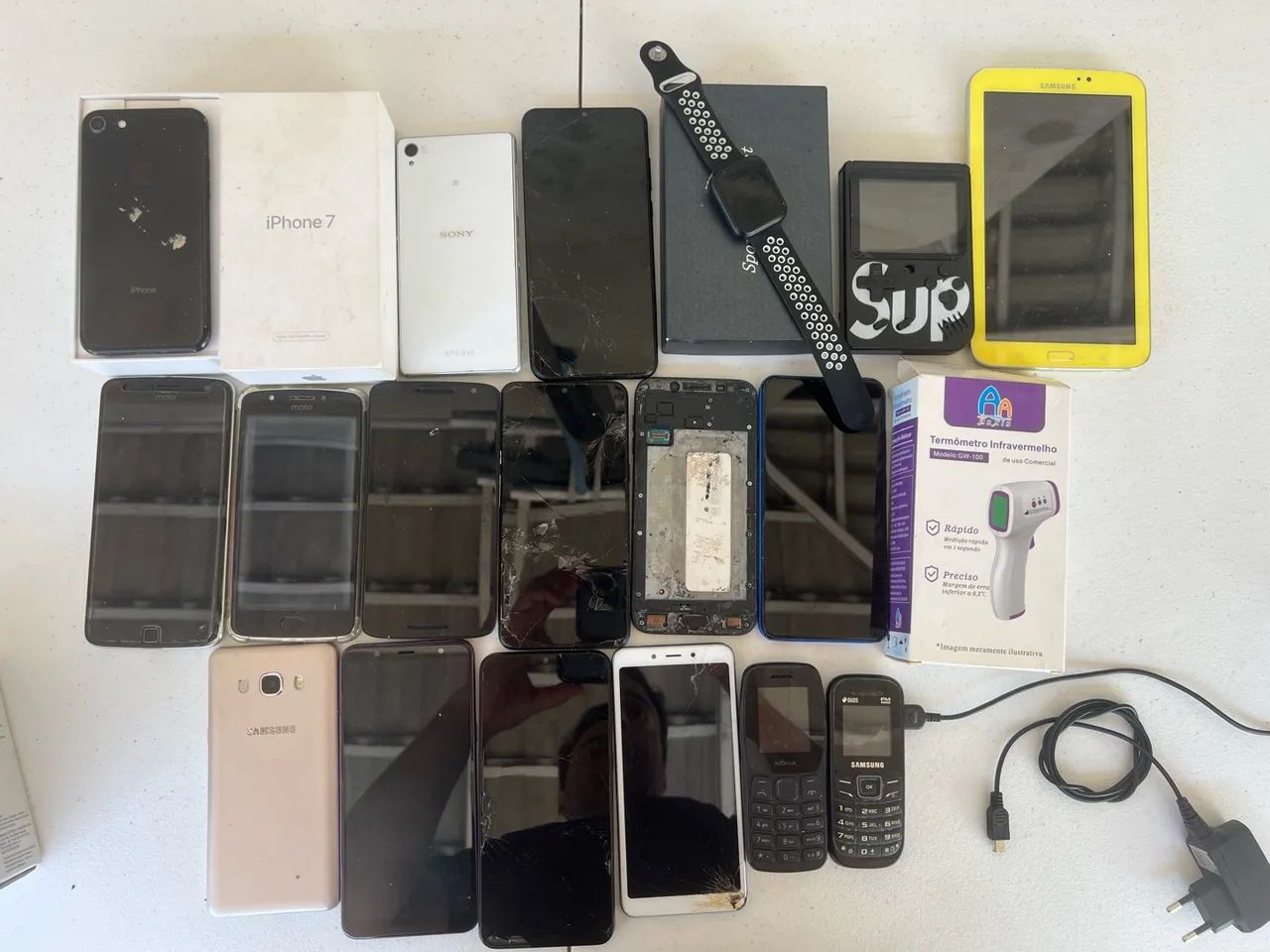 Lote de celulares SUCATA - Foto 2