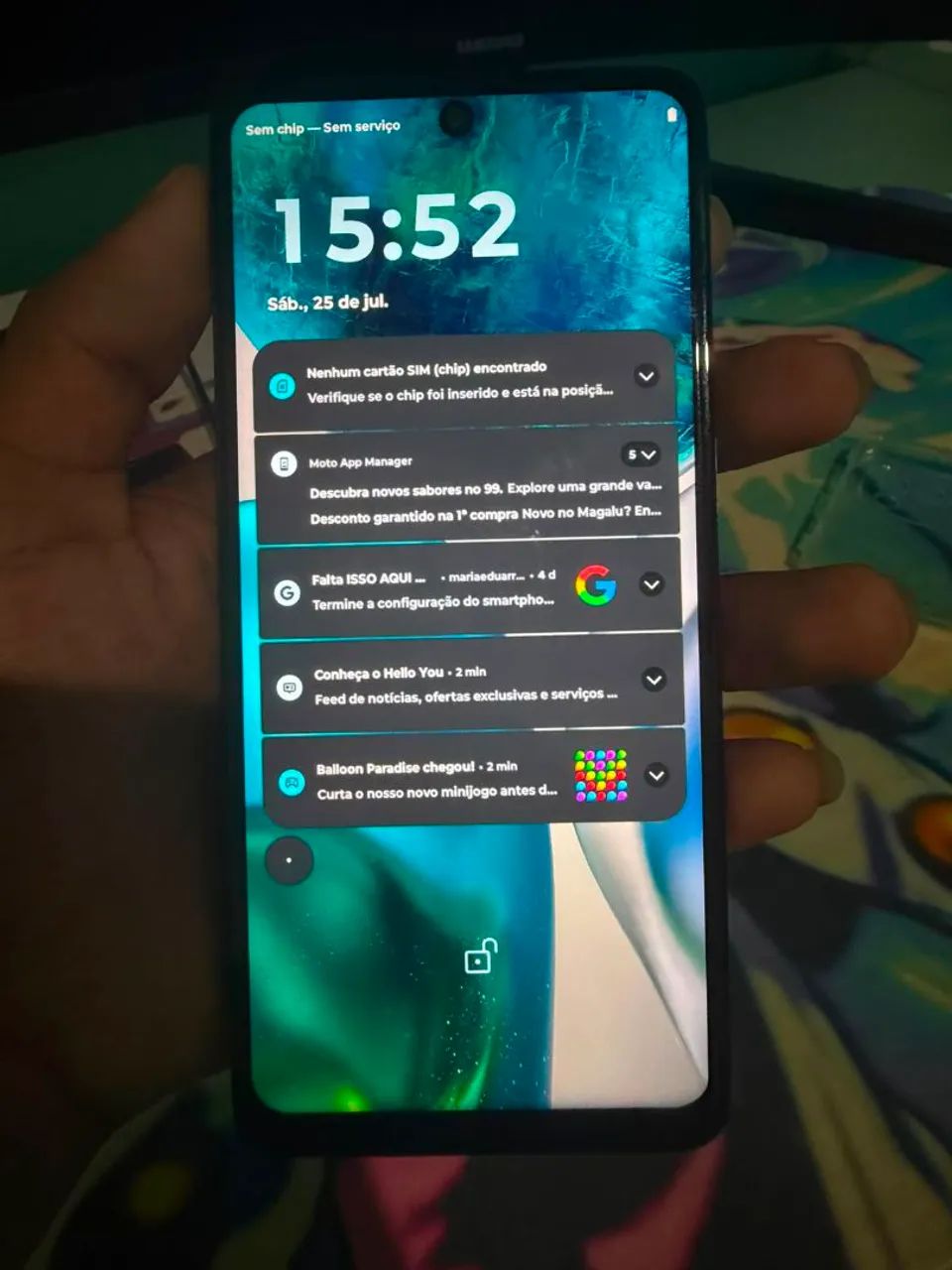 Vendo motog52,com 128gb,com poucas marcas de uso!