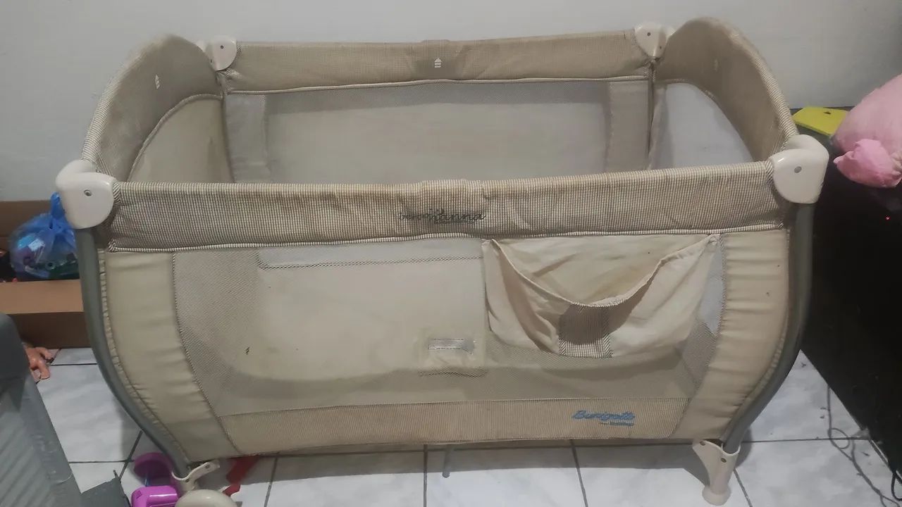 Berço cercado 