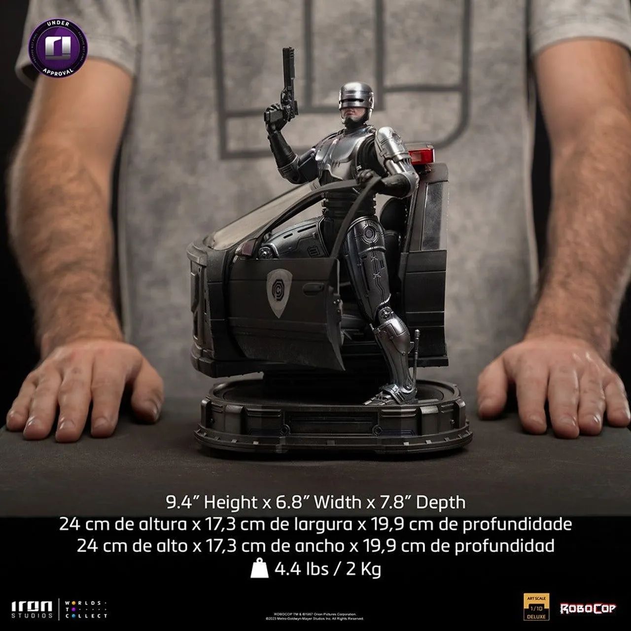 Robocop Deluxe - Robocop - Art Scale 1/10 - Iron Studios - Foto 2
