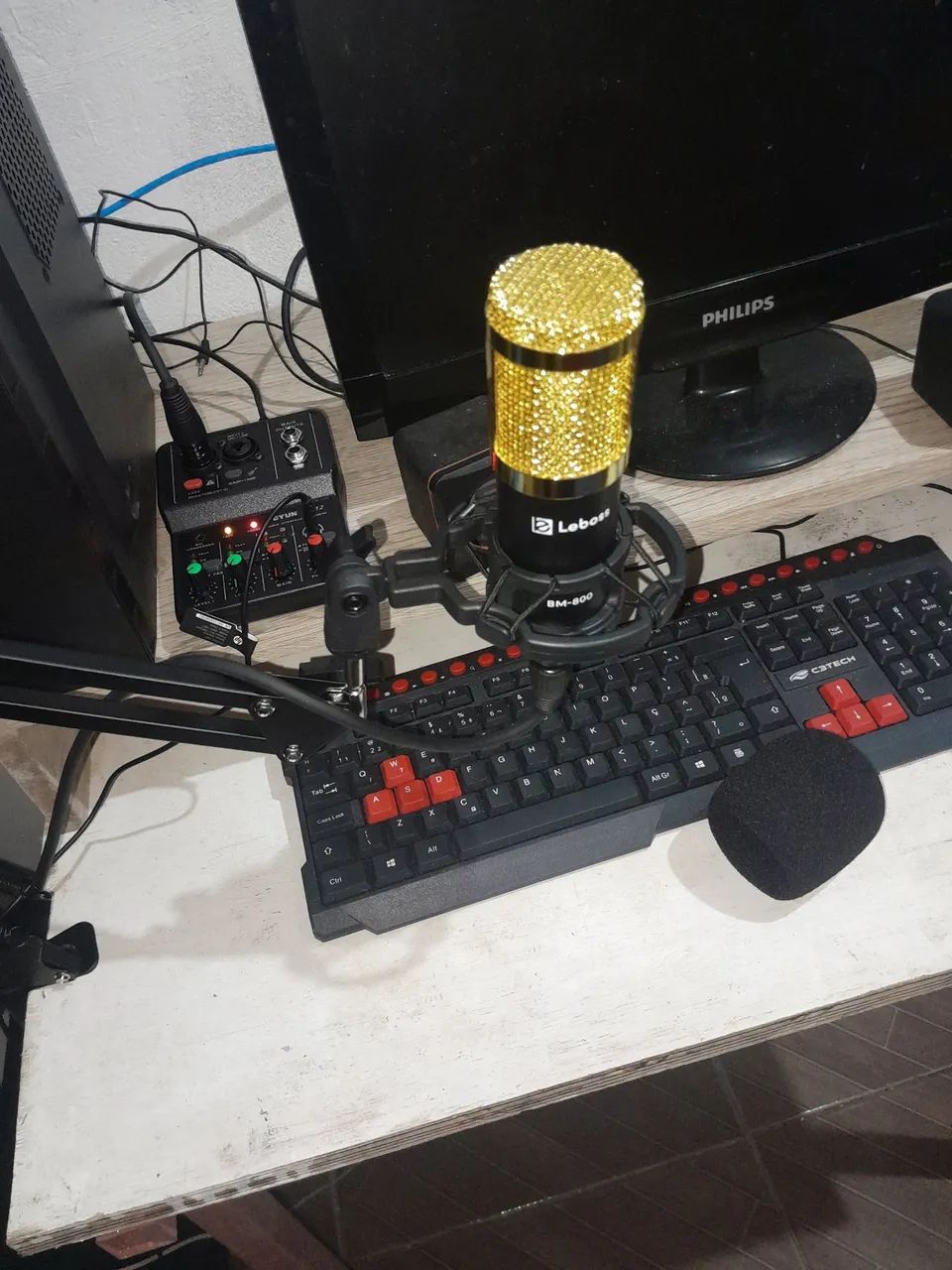MICROFONE CONDENCER BM800 - Foto 4