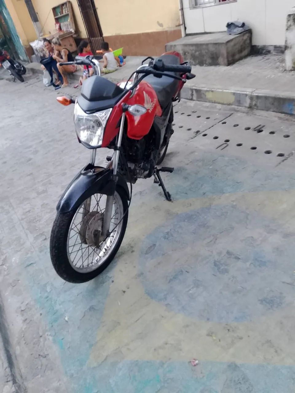 Moto Honda 2014 pedal 