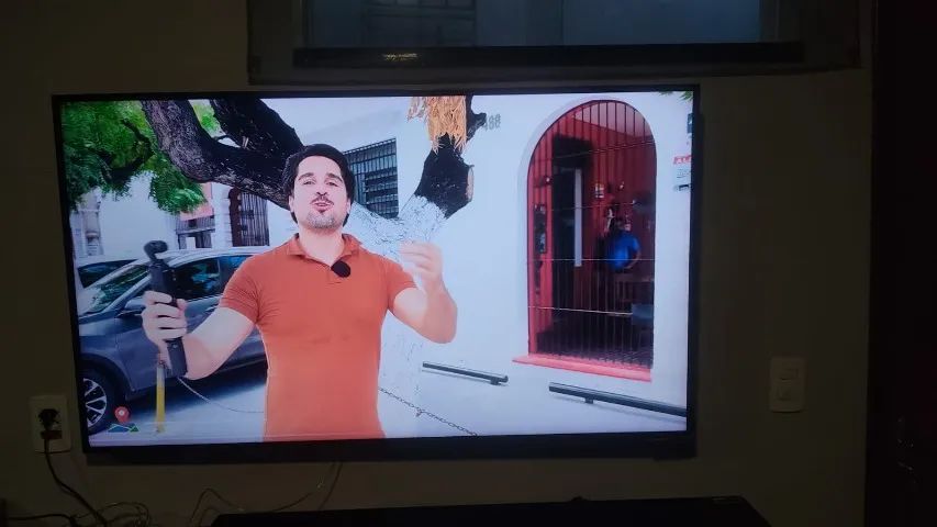 Tv smart 55 polegadas modelo SAMSUNG THE FRAME 55 120hz - Foto 3