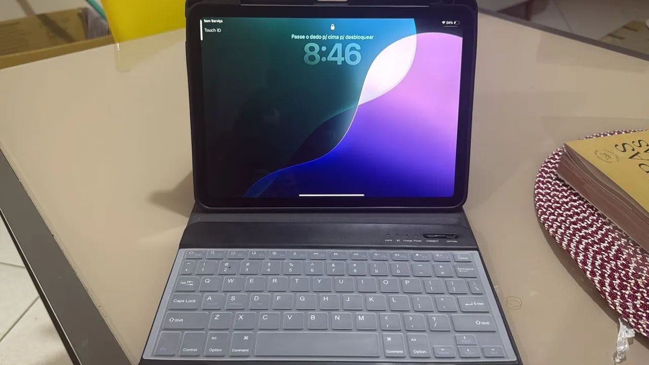 Apple iPad Air M3 11 polegadas com case e teclado garantia Apple  - Foto 2