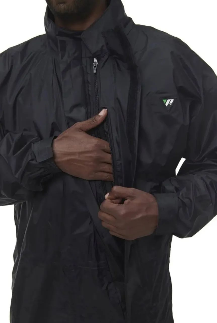 Macacão Pantaneiro Nylon Capa De Chuva Roupa Motoqueiro - Foto 2