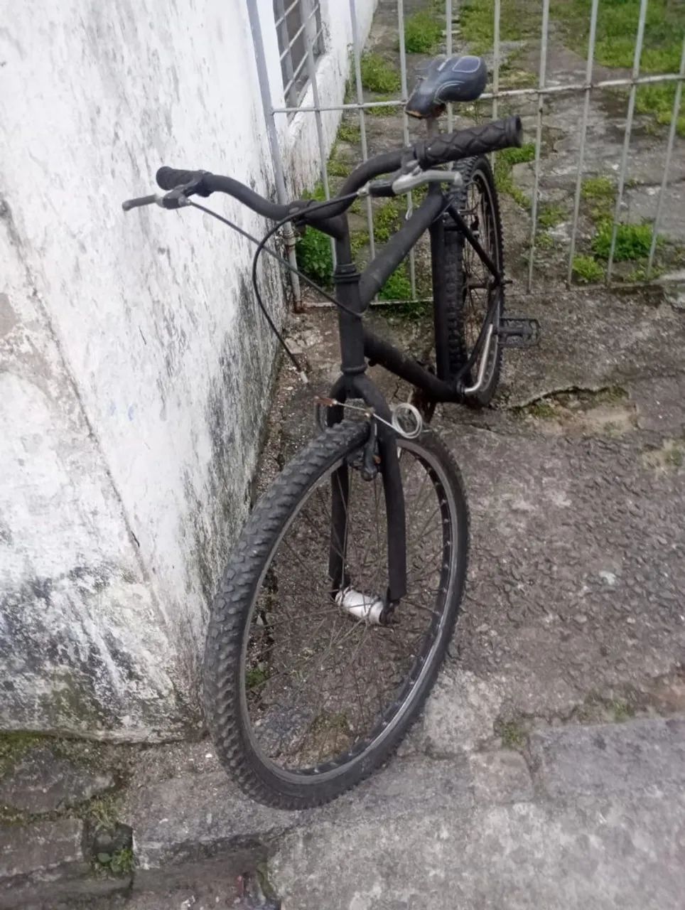 Bicicleta preta aro 26 - Foto 2