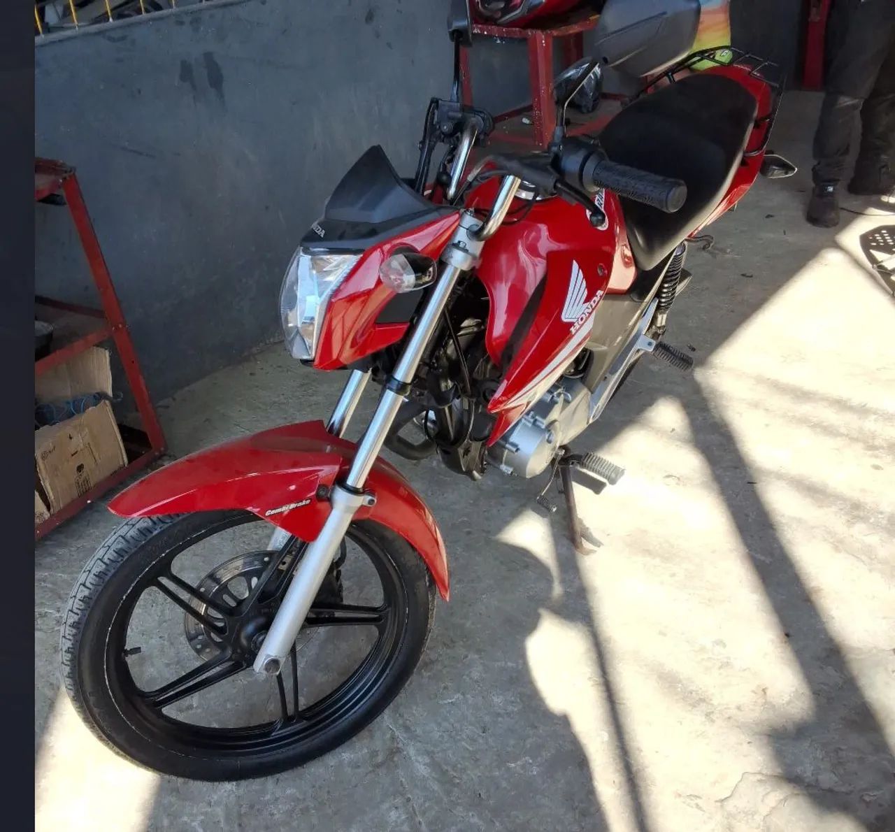 Cg 150 a última, com freio combinado  - Foto 3