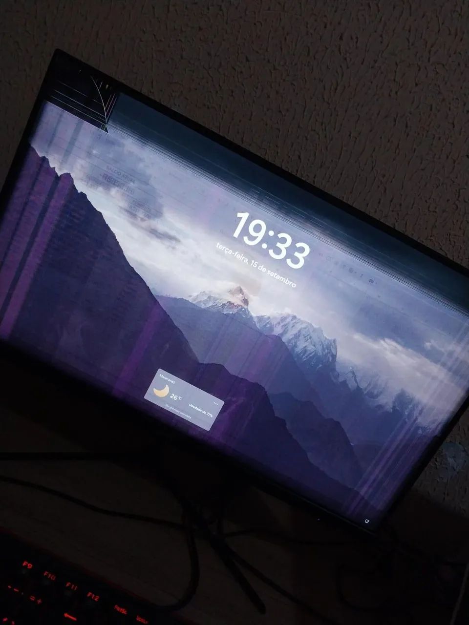 Monitor Acer 24p ips com defeito  - Foto 5