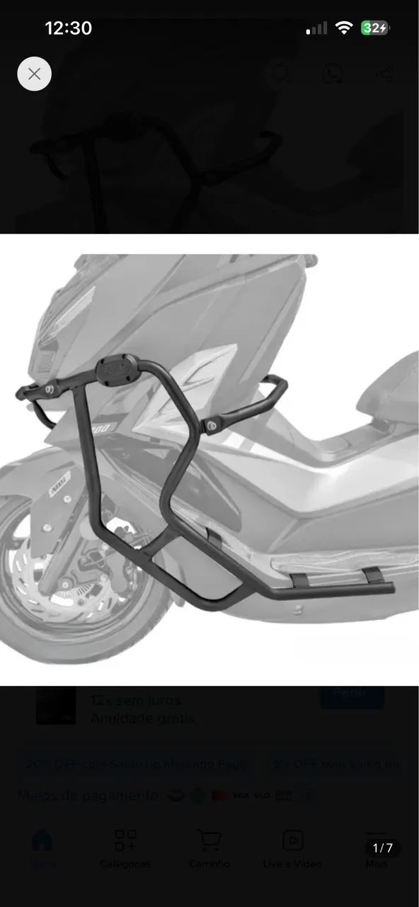 Protetor De Carenagem Dafra Cruisym 300