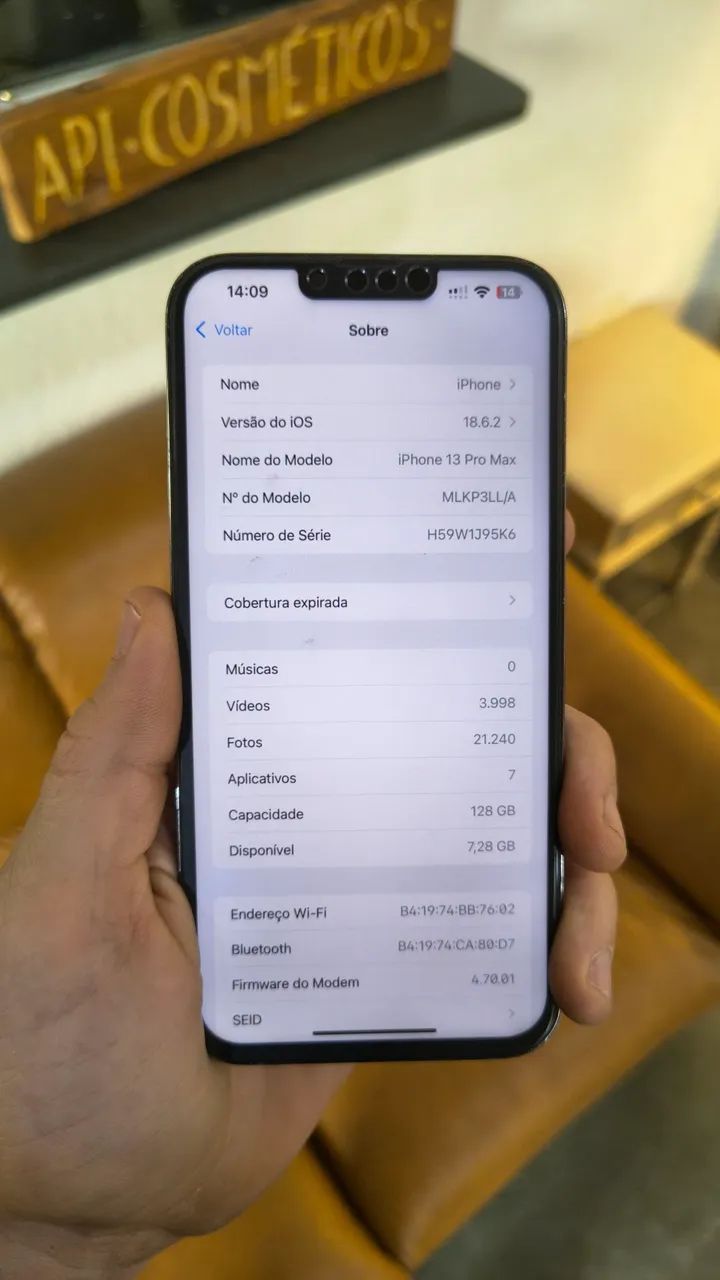 iPhone 13 Pro Max 128 GB - Ótimo Estado (Bateria Nova!) - Foto 3