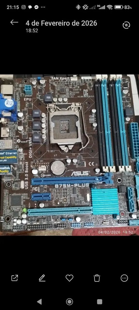 Placa mãe b75m-plus  - Foto 2