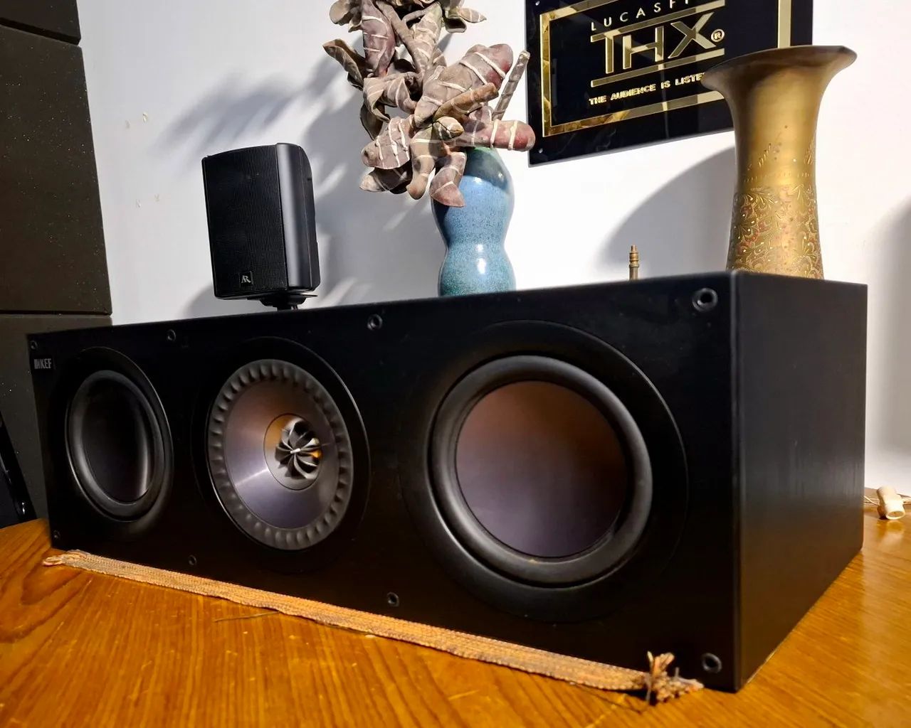 CAIXA CENTRAL KEF Q200C 130W 8ohms 87dB 50Hz - Foto 4