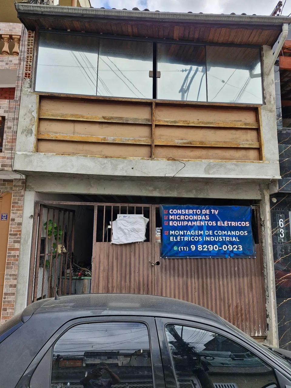 Vendo terreno 3comodos e garagem 