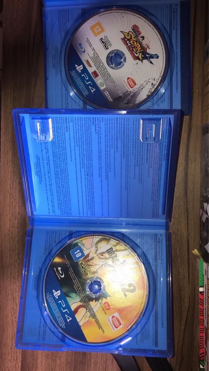 Naruto storm 4 e dragon ball xenoverse 2 50 reais cada jogo - Foto 2