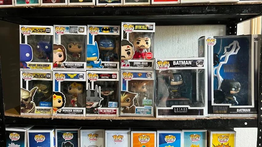 Funko Pop Heróis DC - Valores na Descrição