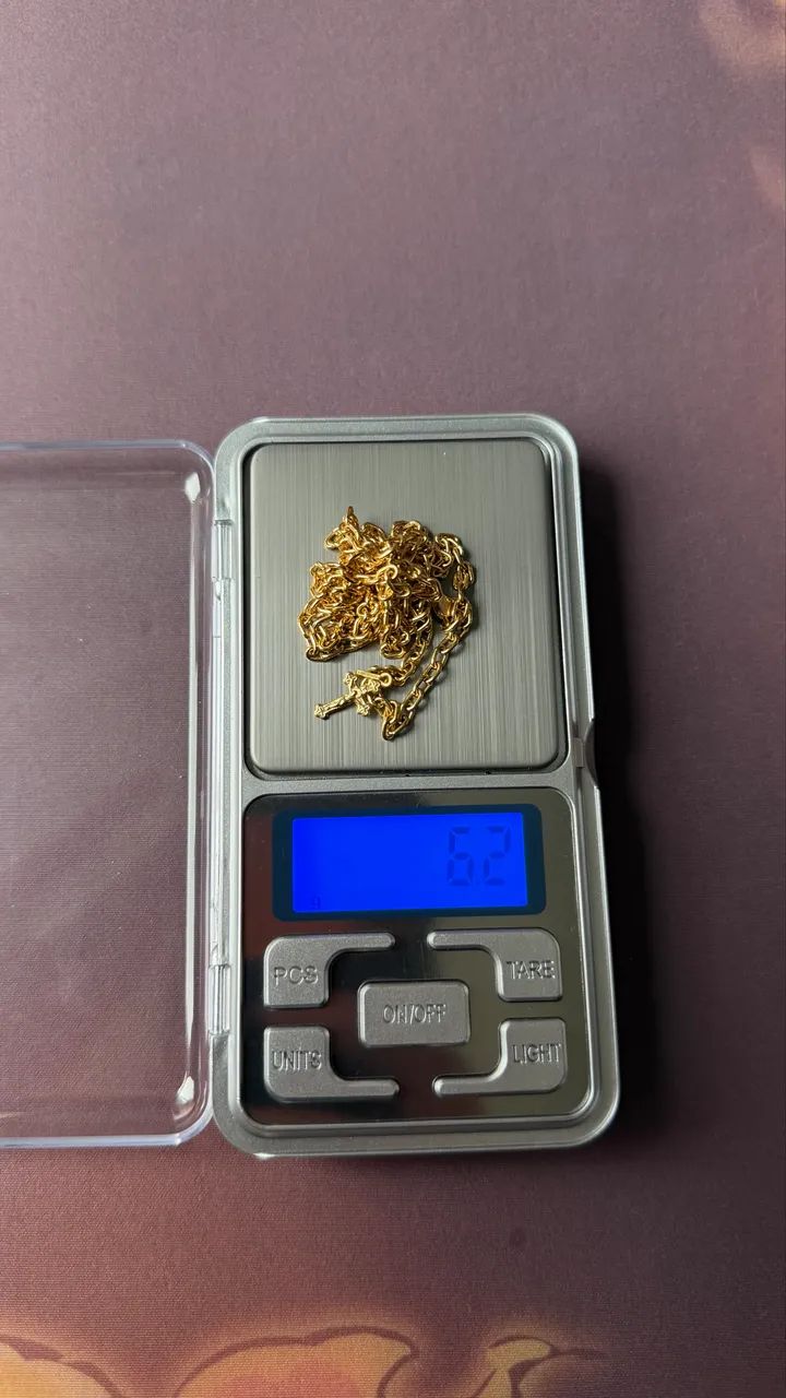 Corrente de ouro 18k + pingente  - Foto 3