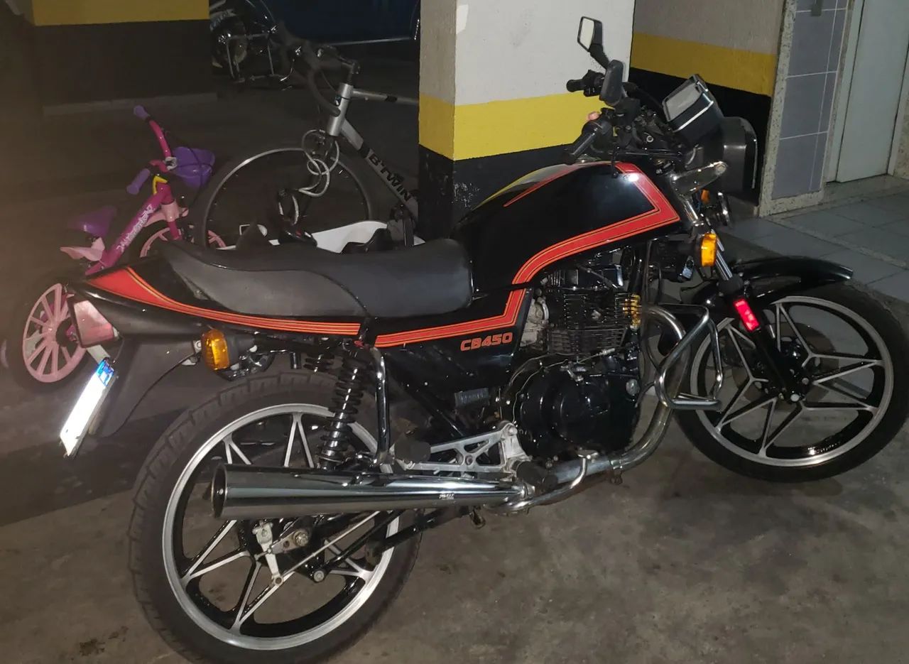 Honda CB 450 Clássica - Conservada e Original - Foto 2