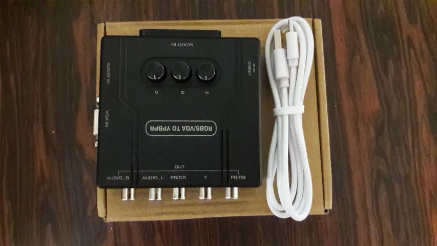 Conversor SCART e VGA para COMPONENTE - Bitfunx