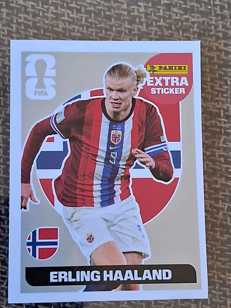 Figurinha Copa 2026 Legend Halland prata
