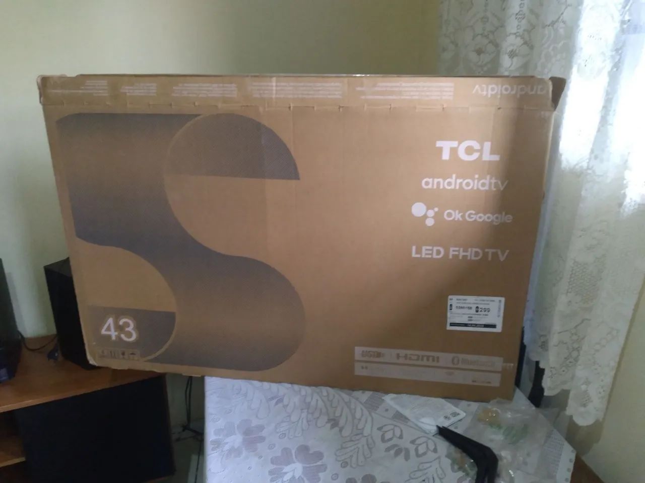 Vendo TV tela rachada - Foto 5