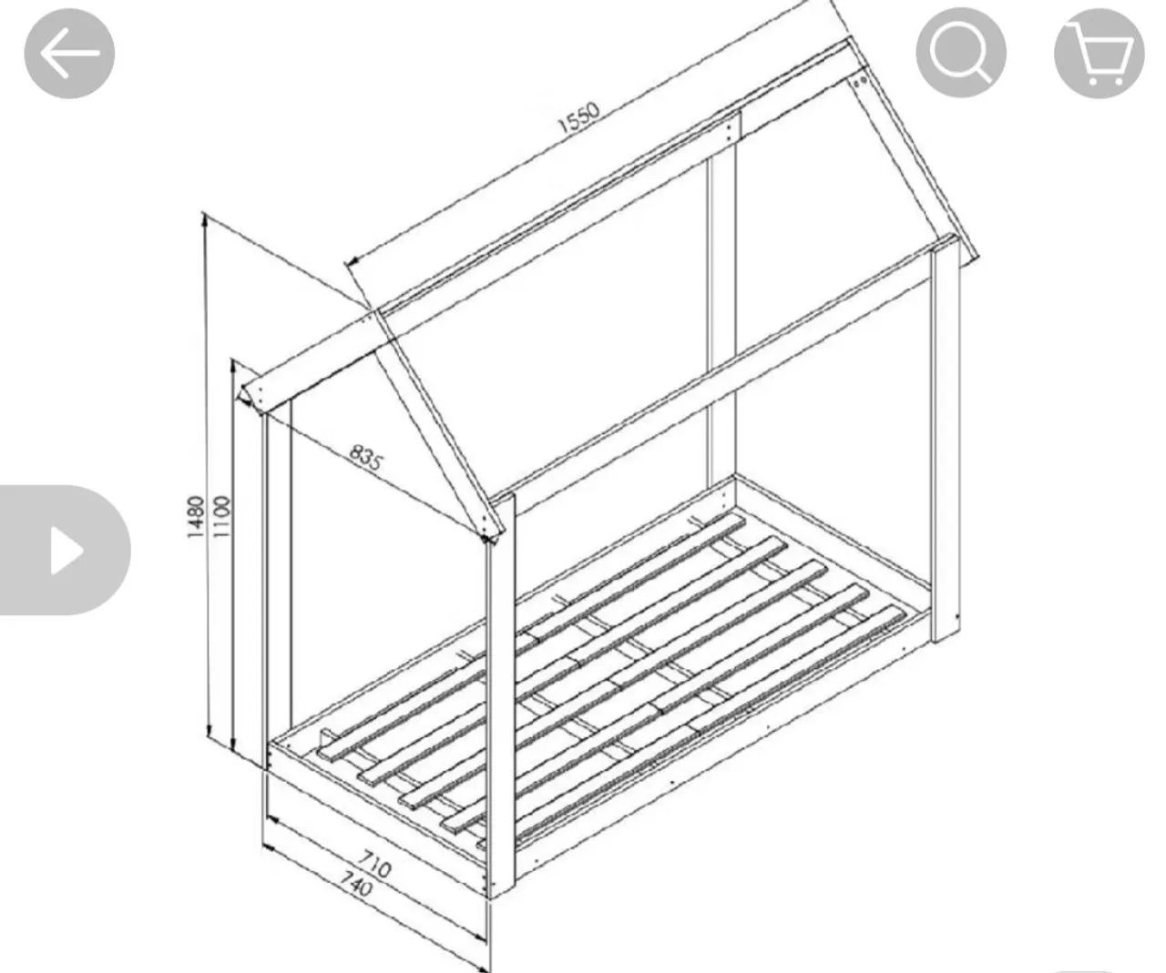 Cama infantil  - Foto 3