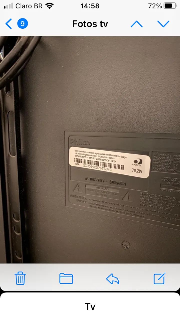 TV PHILCO SMART ROKU 43 Polegadas - Foto 3