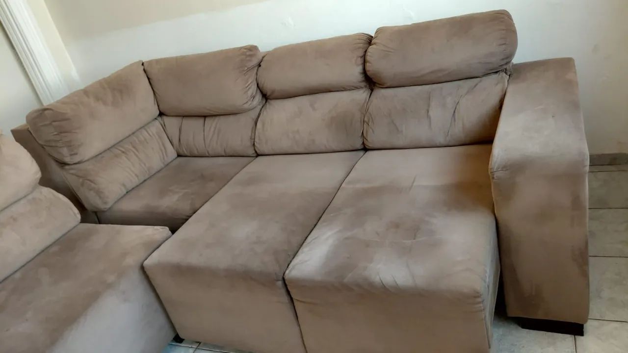 Sofá super espaçoso e em ótimo estado - Foto 2