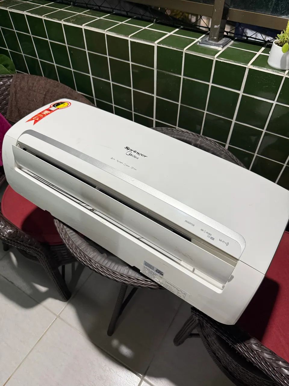 Evaporadora Midea Springer 9000btus