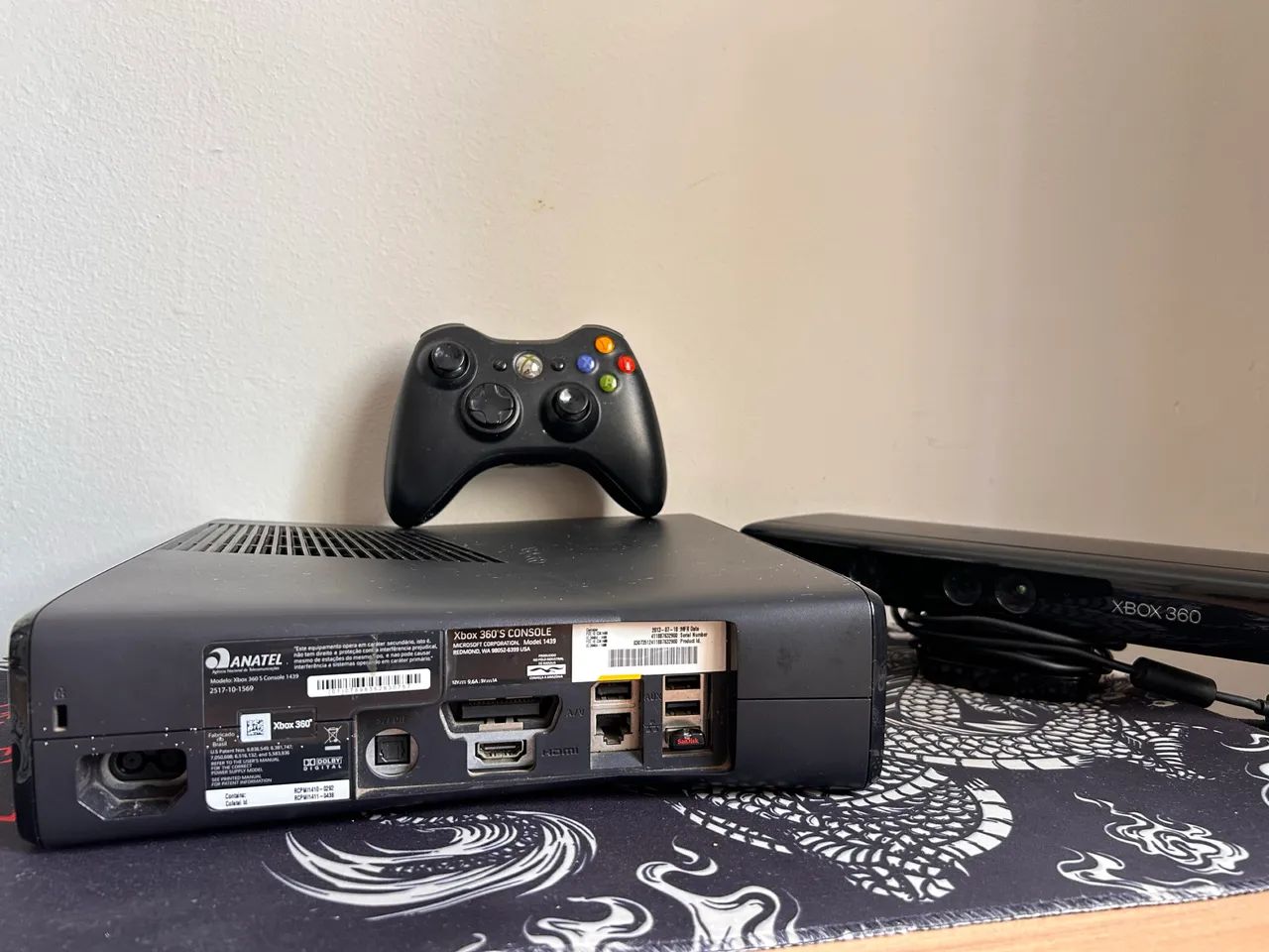 XBOX 360 KINECT SLIM + 7 JOGOS - Foto 2
