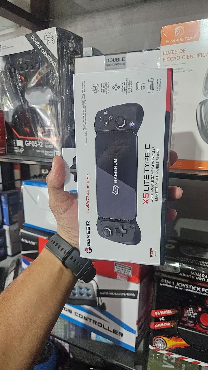 Controle gamepad gamesir x5 lite tipo C - Foto 2