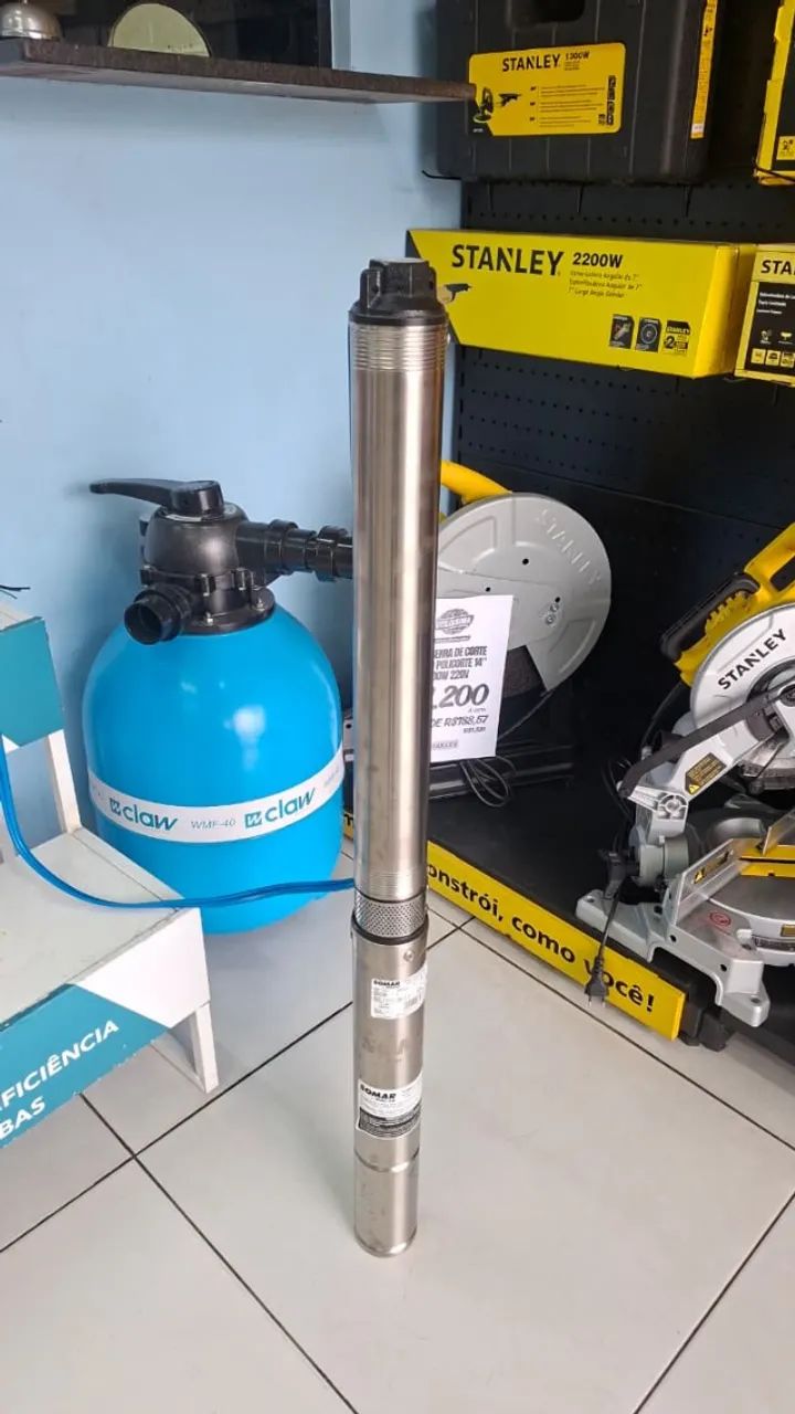 Bomba Submersa 1hp Somar - Entrega gratis