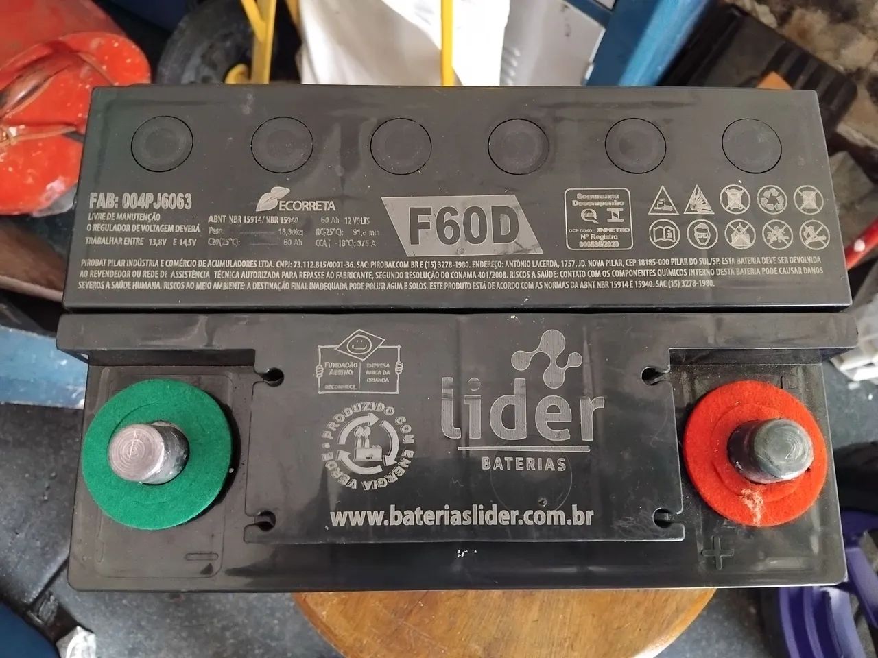 Bateria lider - Foto 2