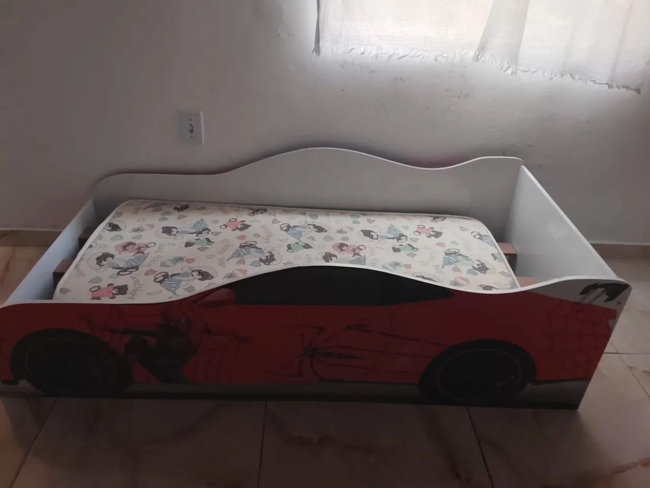 Cama infantil homem aranha 
