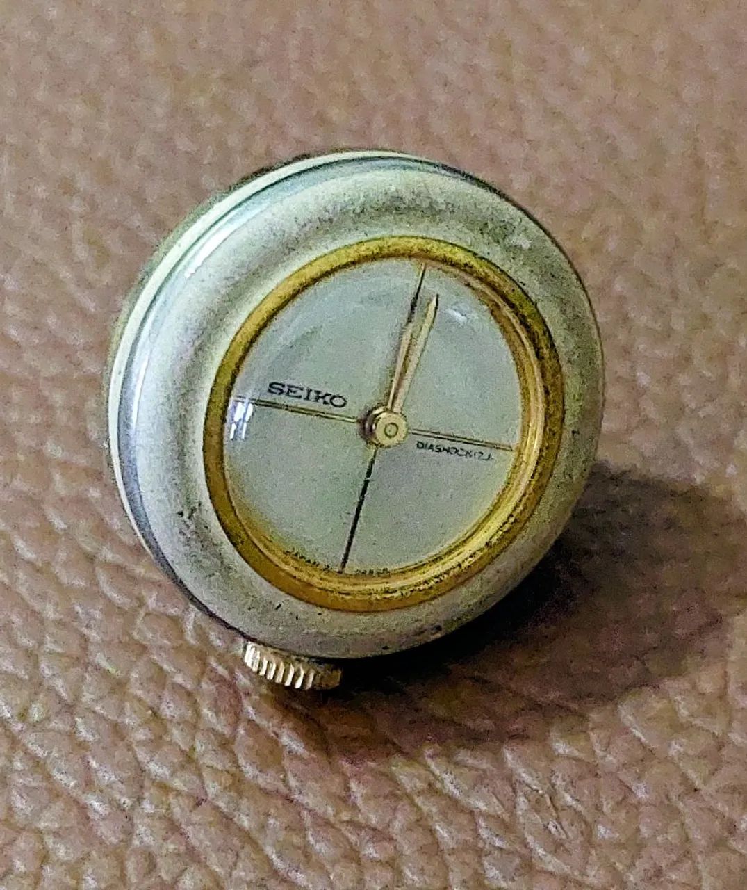 Relógio Seiko pingente "bell shaped "