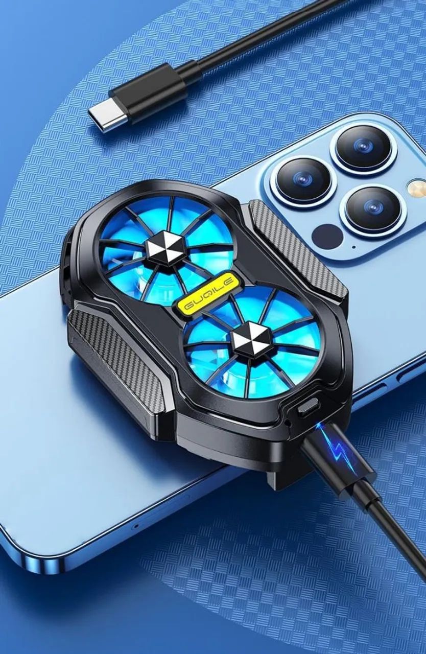 Mini ventilador para smarphone, cooler portátil  - Foto 6