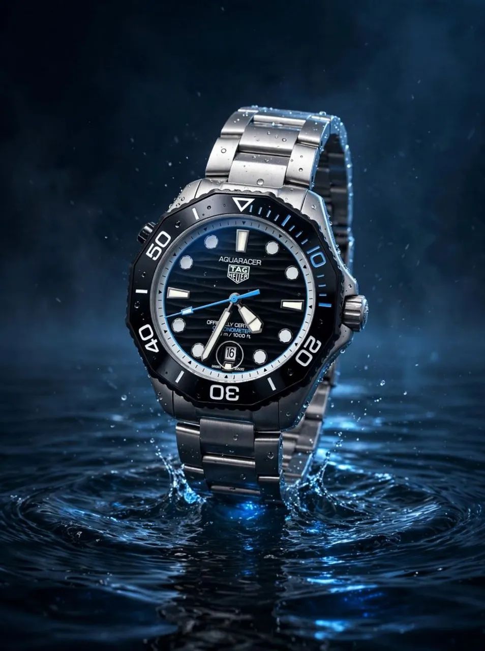 Relógio tag heuer aquarace - Foto 4
