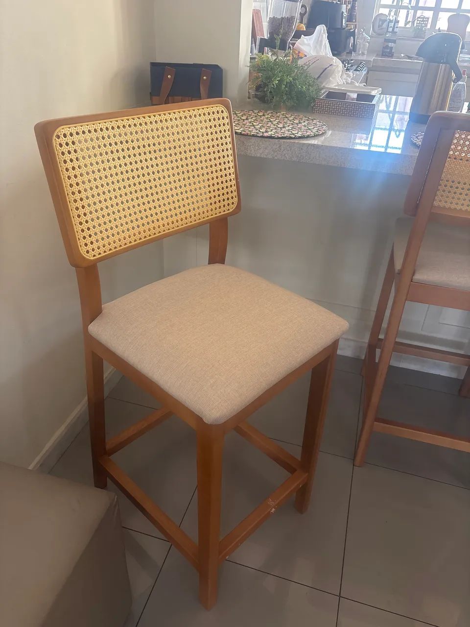 Banqueta madeira maciça  - Foto 2