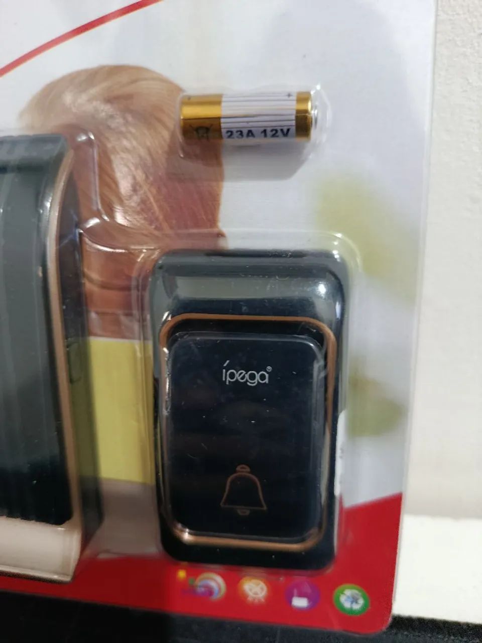 Campainha sem fio Ipega versão atualizada de longo alcance/ MEGA DESCONTO  - Foto 2