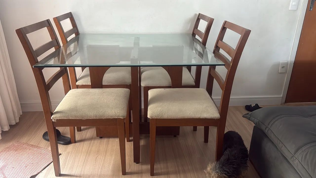 Vendo mesa 4 lugares  - Foto 2